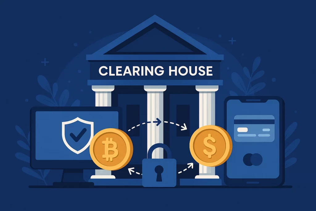 Clearing House – wie Transaktionen im Krypto-Bereich sicher abgewickelt werden
