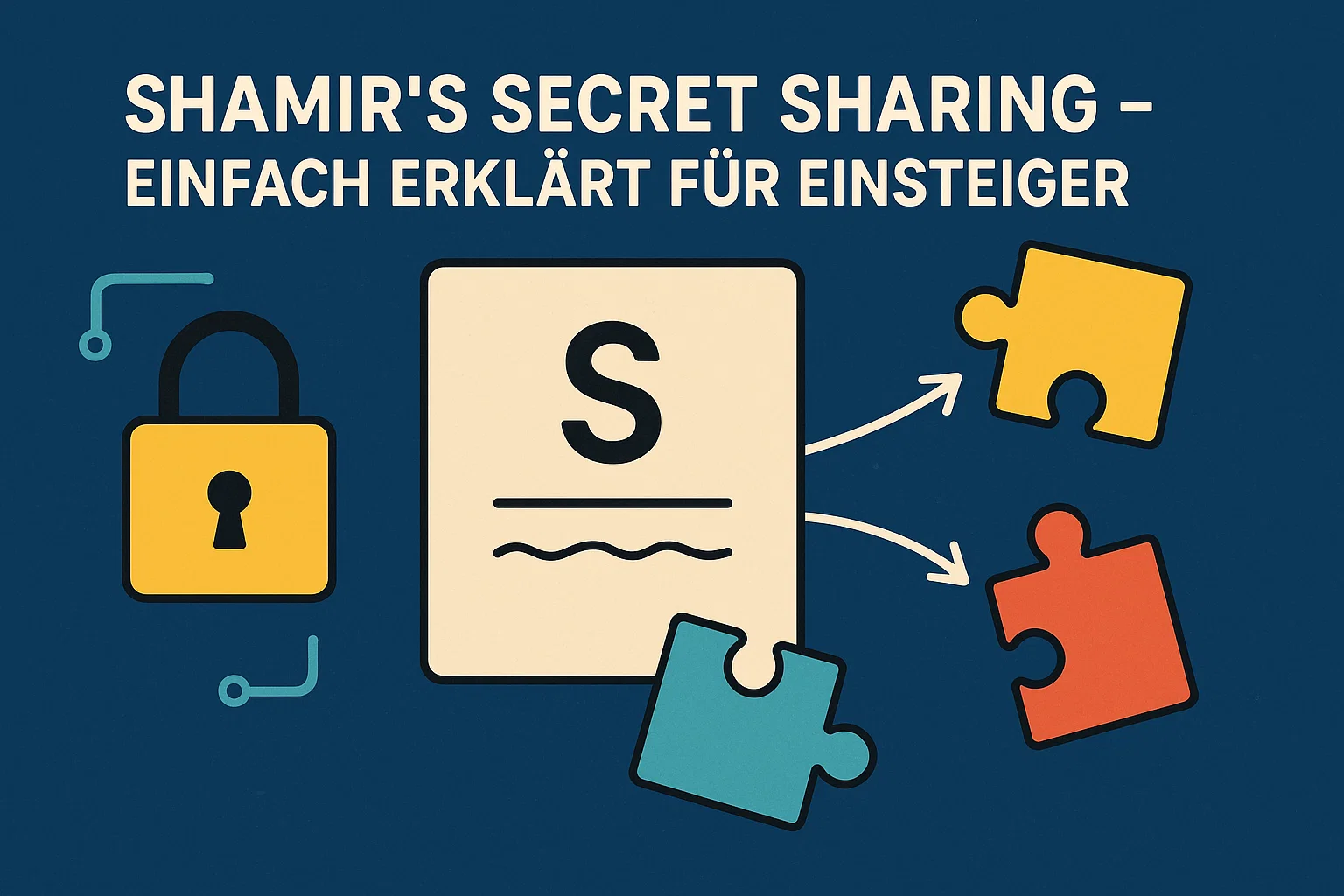 Shamir’s Secret Sharing – einfach erklärt für Einsteiger